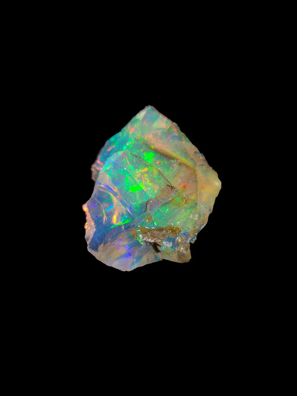 38.4g Rainbow Crystal Water Opal