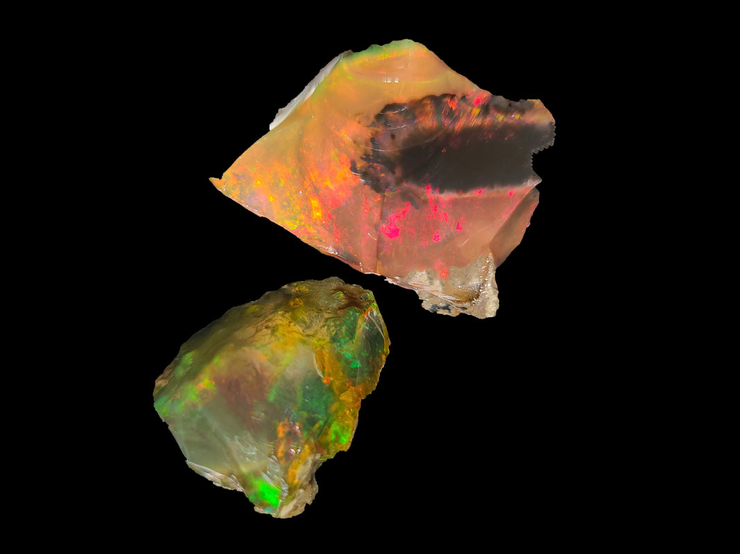 51g Pinfire Crystal Water Opal